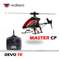 Walkera Master CP helicóptero com DEVO 7E transmissor 2.4ghz 6ch 3D giroscópio rádio controle RTF helicóptero SJY-Master CP